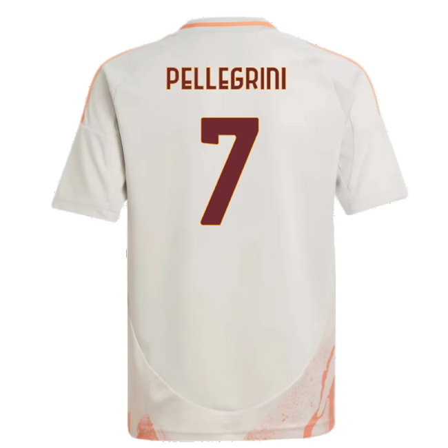 2024-2025 Roma Away Shirt (Kids) (Pellegrini 7)-SoccerKits Hub | Buy Soccer Jerseys Online