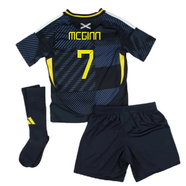 2024-2025 Scotland Home Mini Kit (McGinn 7)-SoccerKits Hub | Buy Soccer Jerseys Online