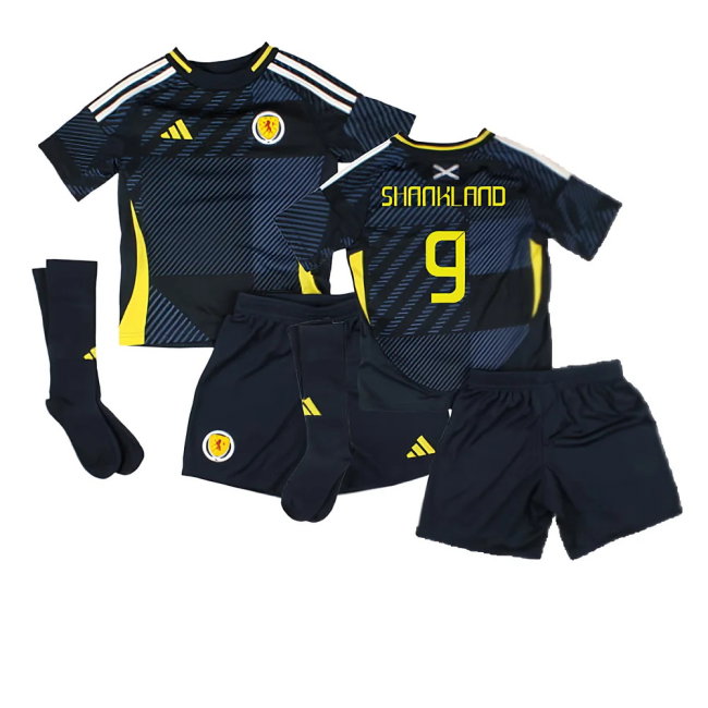 2024-2025 Scotland Home Mini Kit (Shankland 9)-SoccerKits Hub | Buy Soccer Jerseys Online