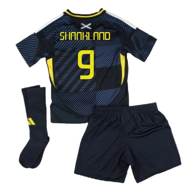 2024-2025 Scotland Home Mini Kit (Shankland 9)-SoccerKits Hub | Buy Soccer Jerseys Online