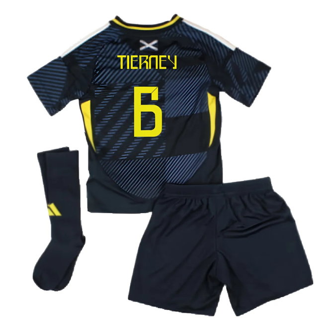 2024-2025 Scotland Home Mini Kit (Tierney 6)-SoccerKits Hub | Buy Soccer Jerseys Online