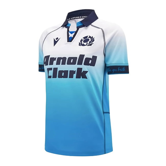 2024-2025 Scotland Rugby Away Replica Shirt (Womens) (Van Der Merwe 14)-SoccerKits Hub | Buy Soccer Jerseys Online