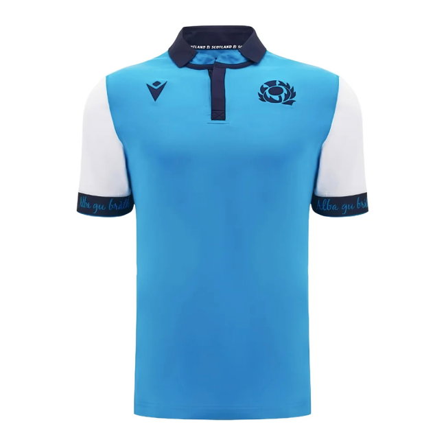 2024-2025 Scotland Rugby Away SS Cotton Shirt (Van Der Merwe 14)-SoccerKits Hub | Buy Soccer Jerseys Online