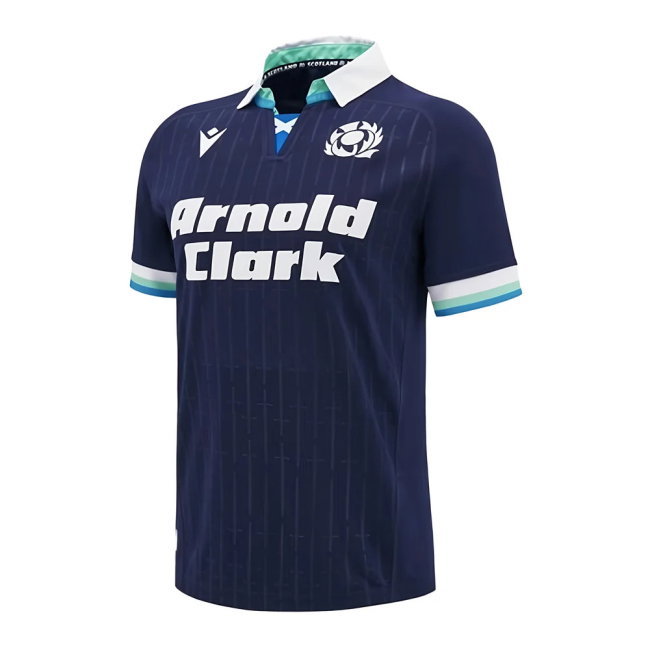 2024-2025 Scotland Rugby Home Replica Shirt (Van Der Merwe 14)-SoccerKits Hub | Buy Soccer Jerseys Online