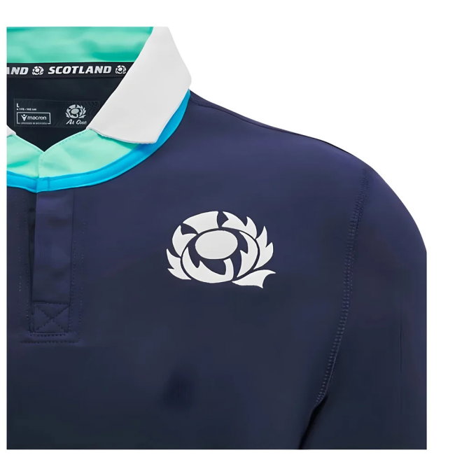 2024-2025 Scotland Rugby Home SS Cotton Shirt (Van Der Merwe 14)-SoccerKits Hub | Buy Soccer Jerseys Online