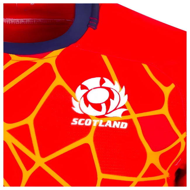 2024-2025 Scotland Rugby Training Jersey (Red) (Van Der Merwe 14)-SoccerKits Hub | Buy Soccer Jerseys Online