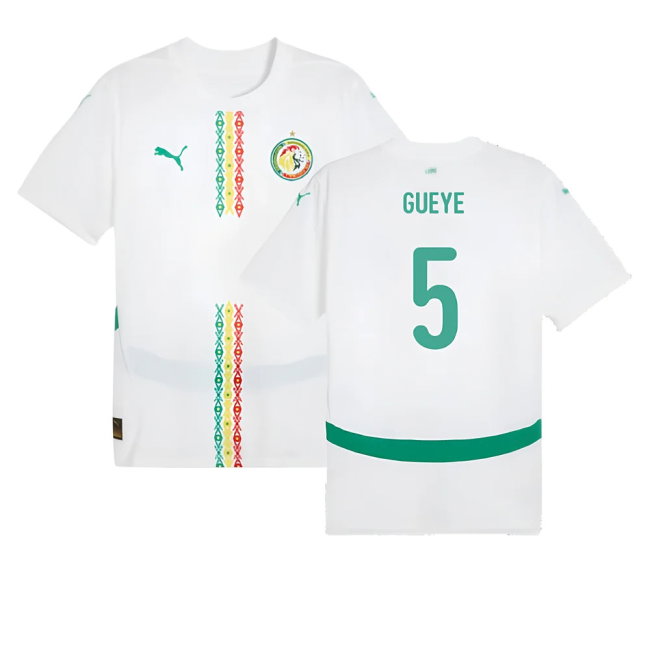 2024-2025 Senegal Home Shirt (Gueye 5)-SoccerKits Hub | Buy Soccer Jerseys Online