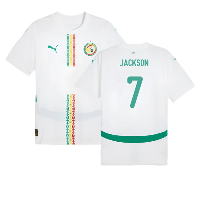 2024-2025 Senegal Home Shirt (Jackson 7)-SoccerKits Hub | Buy Soccer Jerseys Online