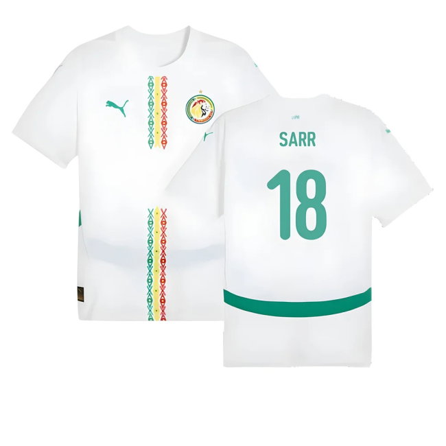 2024-2025 Senegal Home Shirt (Sarr 18)-SoccerKits Hub | Buy Soccer Jerseys Online