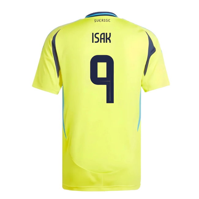 2024-2025 Sweden Home Shirt (ISAK 9)-SoccerKits Hub | Buy Soccer Jerseys Online