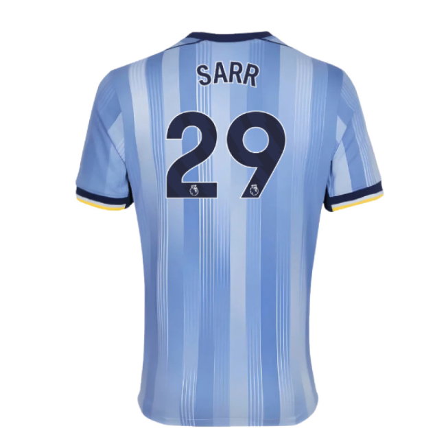 2024-2025 Tottenham Hotspur Away Shirt (Sarr 29)-SoccerKits Hub | Buy Soccer Jerseys Online