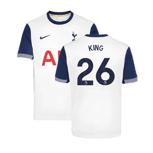2024-2025 Tottenham Hotspur Home Shirt (King 26)-SoccerKits Hub | Buy Soccer Jerseys Online