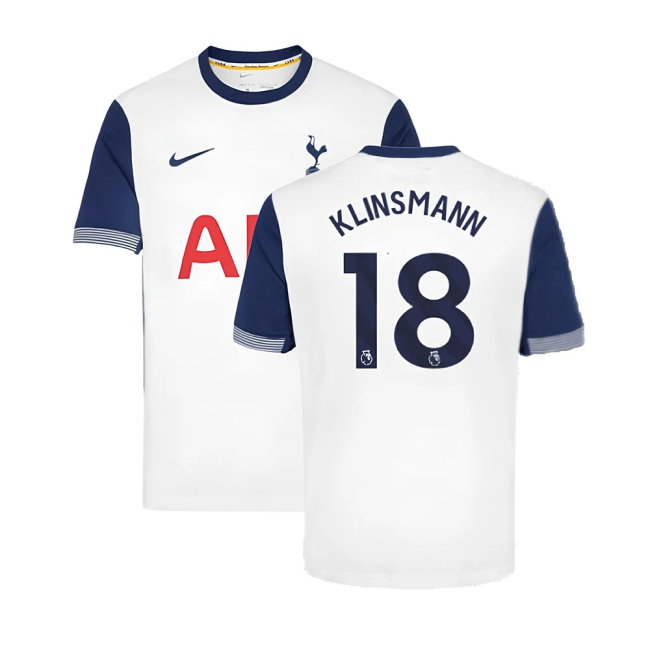 2024-2025 Tottenham Hotspur Home Shirt (Klinsmann 18)-SoccerKits Hub | Buy Soccer Jerseys Online