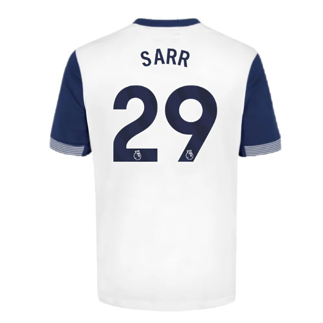 2024-2025 Tottenham Hotspur Home Shirt (Sarr 29)-SoccerKits Hub | Buy Soccer Jerseys Online