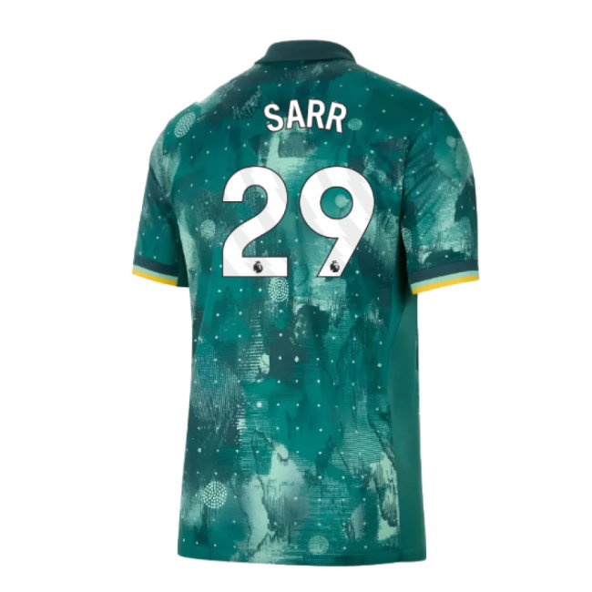 2024-2025 Tottenham Hotspur Third Shirt (Sarr 29)-SoccerKits Hub | Buy Soccer Jerseys Online