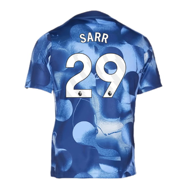2024-2025 Tottenham Pre-Match Shirt (Binary Blue) (Sarr 29)-SoccerKits Hub | Buy Soccer Jerseys Online