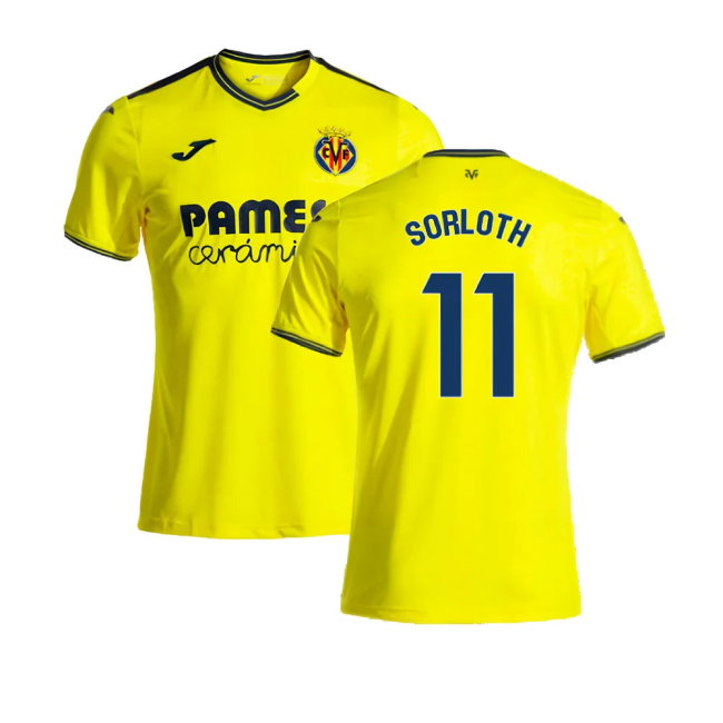 2024-2025 Villarreal Home Shirt (Sorloth 11)-SoccerKits Hub | Buy Soccer Jerseys Online