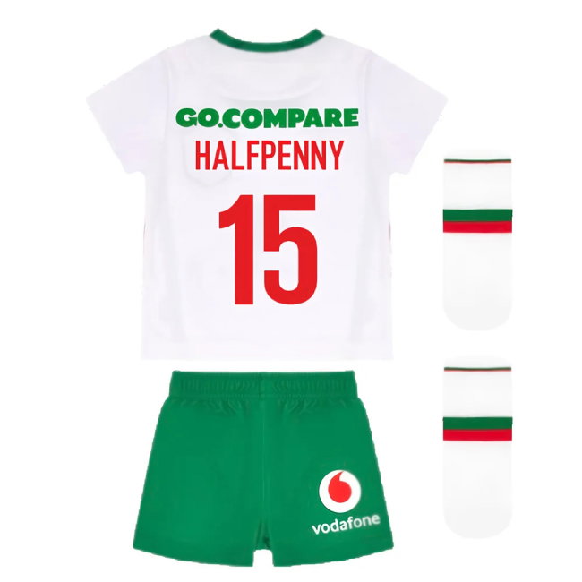 2024-2025 Wales Away Rugby Baby Kit (Halfpenny 15)-SoccerKits Hub | Buy Soccer Jerseys Online