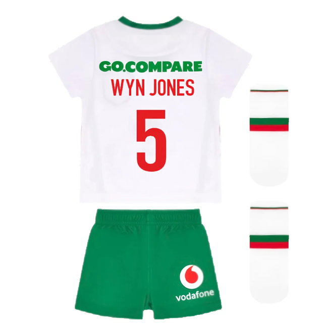 2024-2025 Wales Away Rugby Baby Kit (Wyn Jones 5)-SoccerKits Hub | Buy Soccer Jerseys Online