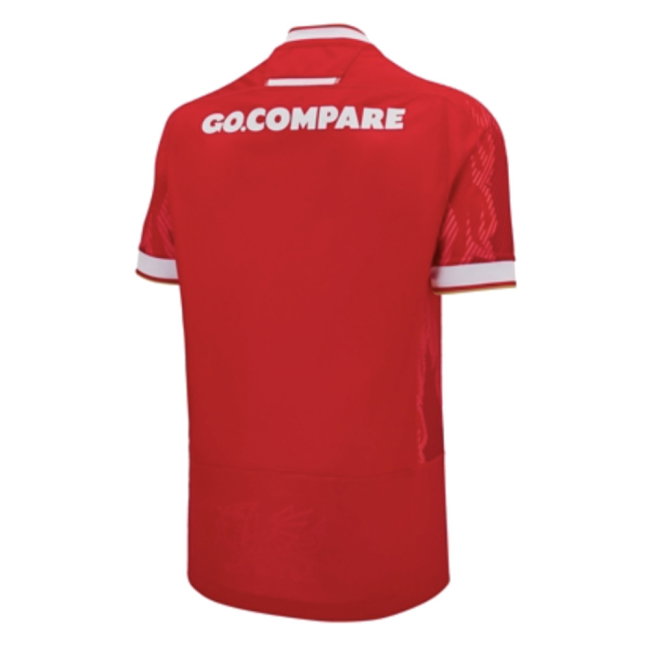 2024-2025 Wales Home Poly Replica Rugby Shirt (Halfpenny 15)-SoccerKits Hub | Buy Soccer Jerseys Online