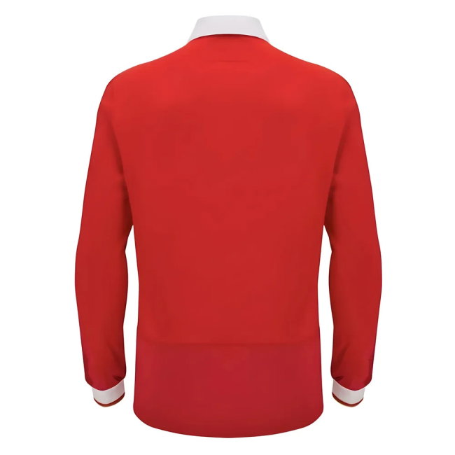 2024-2025 Wales WRU Home LS Cotton Rugby Shirt (Halfpenny 15)-SoccerKits Hub | Buy Soccer Jerseys Online