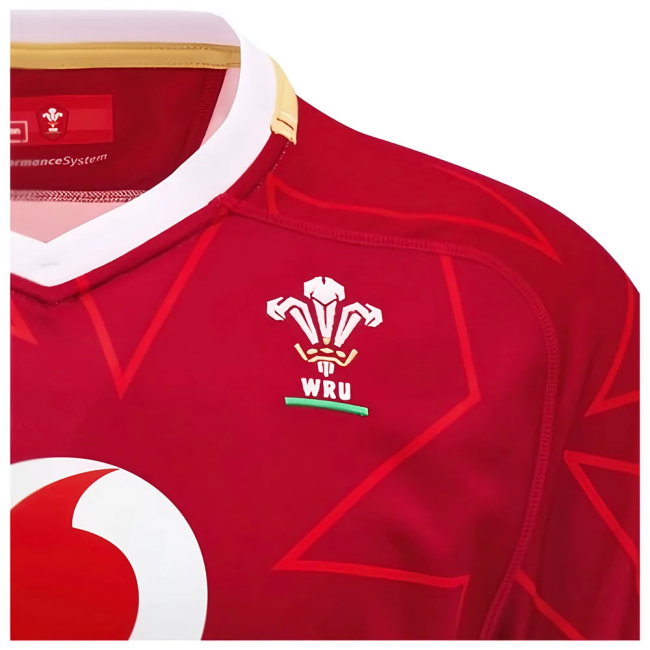 2024-2025 Wales WRU Home Pathway Poly Rugby Shirt (Halfpenny 15)-SoccerKits Hub | Buy Soccer Jerseys Online