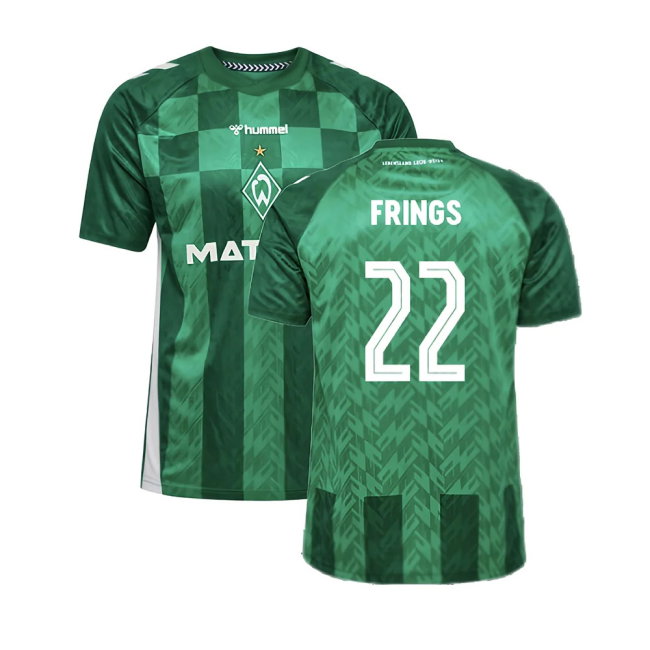 2024-2025 Werder Bremen Home Shirt (Frings 22)-SoccerKits Hub | Buy Soccer Jerseys Online
