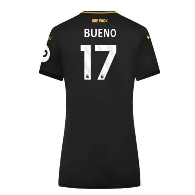 2024-2025 Wolves Away Shirt - Womens (Bueno 17)-SoccerKits Hub | Buy Soccer Jerseys Online