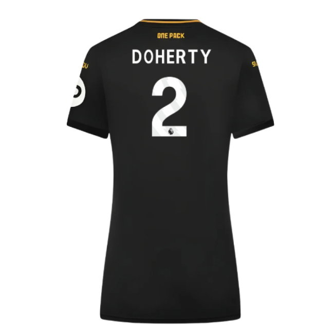 2024-2025 Wolves Away Shirt - Womens (Doherty 2)-SoccerKits Hub | Buy Soccer Jerseys Online