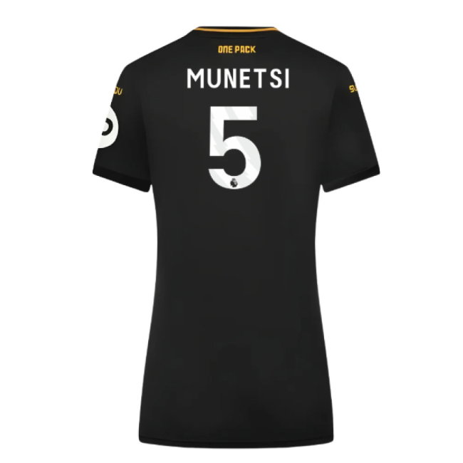 2024-2025 Wolves Away Shirt - Womens (Munetsi 5)-SoccerKits Hub | Buy Soccer Jerseys Online