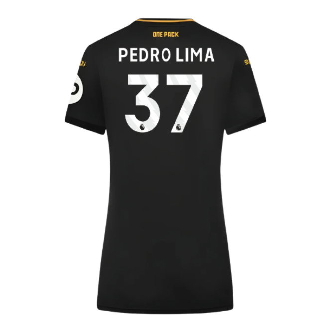 2024-2025 Wolves Away Shirt - Womens (Pedro Lima 37)-SoccerKits Hub | Buy Soccer Jerseys Online
