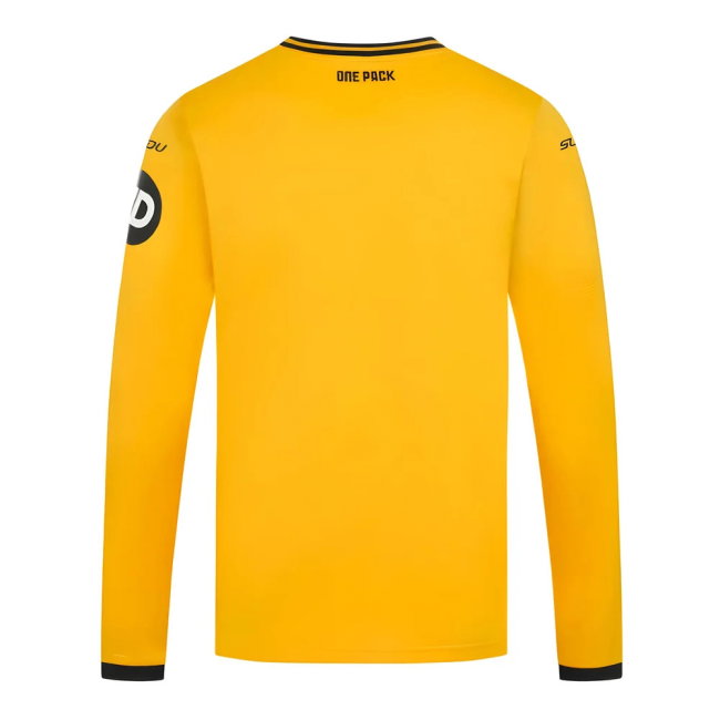 2024-2025 Wolves Long Sleeve Home Shirt (Doherty 2)-SoccerKits Hub | Buy Soccer Jerseys Online