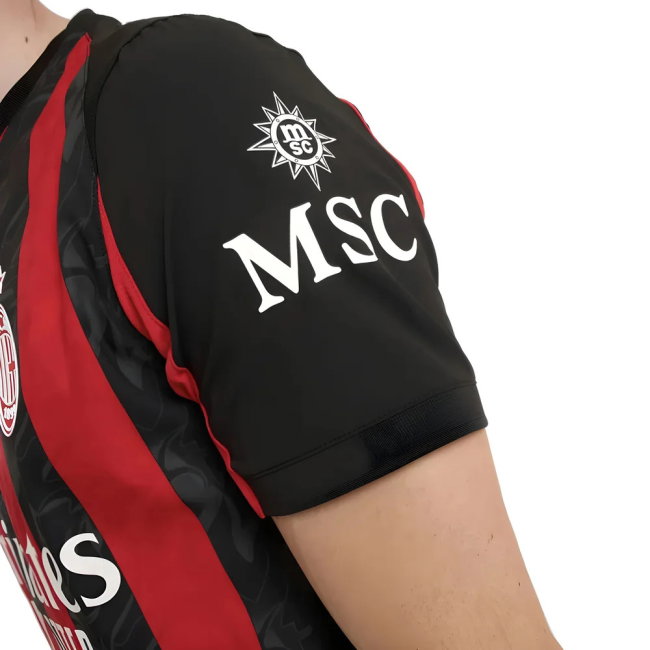 2025-2026 AC Milan Authentic Home Shirt (Reijnders 14)-SoccerKits Hub | Buy Soccer Jerseys Online