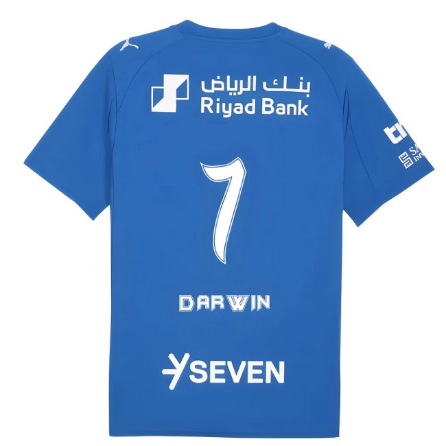 2025-2026 Al Hilal Home Shirt (Darwin 7)-SoccerKits Hub | Buy Soccer Jerseys Online
