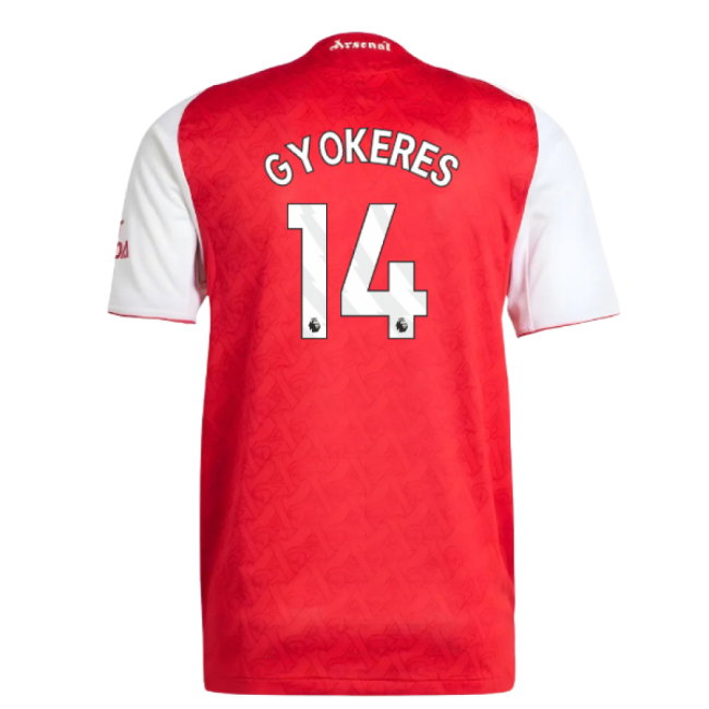 2025-2026 Arsenal Authentic Home Shirt (Gyokeres 14)-SoccerKits Hub | Buy Soccer Jerseys Online