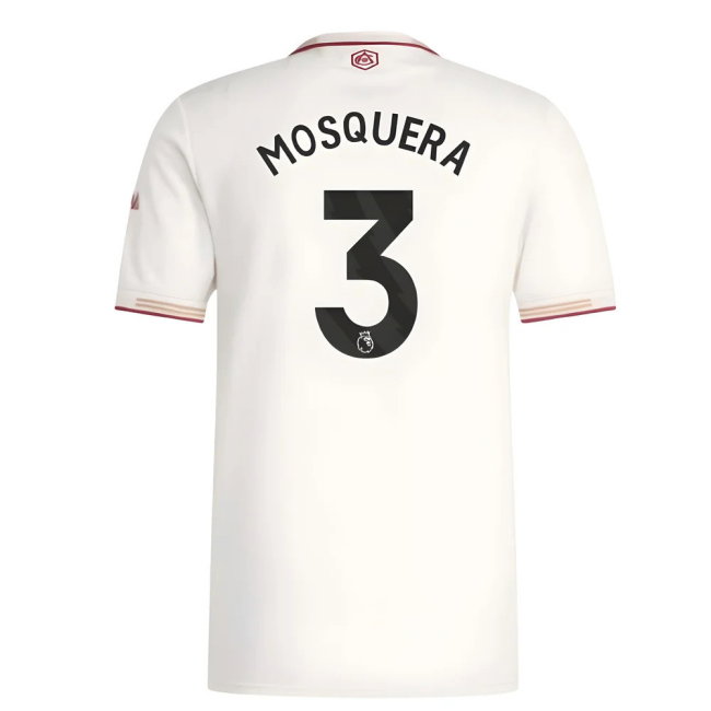 2025-2026 Arsenal Authentic Third Shirt (Mosquera 3)-SoccerKits Hub | Buy Soccer Jerseys Online