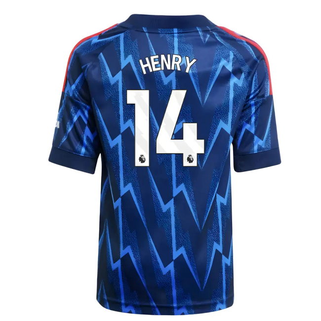 2025-2026 Arsenal Away Mini Kit (Henry 14)-SoccerKits Hub | Buy Soccer Jerseys Online