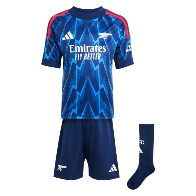 2025-2026 Arsenal Away Mini Kit (Gyokeres 14)-SoccerKits Hub | Buy Soccer Jerseys Online