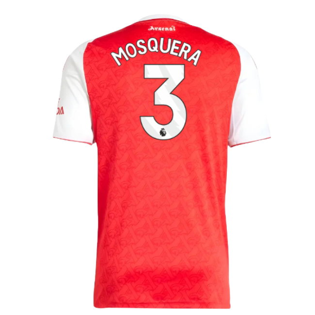 2025-2026 Arsenal Home Shirt (Mosquera 3)-SoccerKits Hub | Buy Soccer Jerseys Online