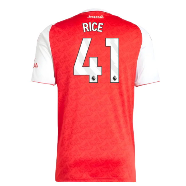 2025-2026 Arsenal Home Shirt (Rice 41)-SoccerKits Hub | Buy Soccer Jerseys Online