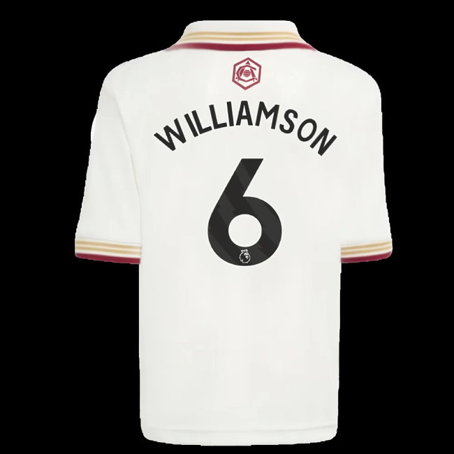 2025-2026 Arsenal Third Mini Kit (Williamson 6)-SoccerKits Hub | Buy Soccer Jerseys Online
