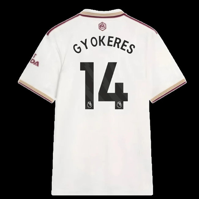 2025-2026 Arsenal Third Shirt (Gyokeres 14)-SoccerKits Hub | Buy Soccer Jerseys Online