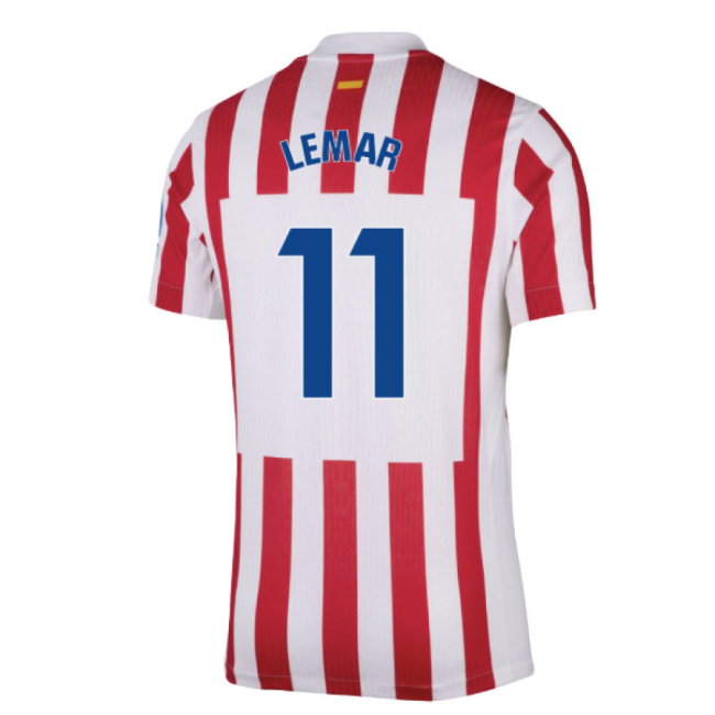 2025-2026 Atletico Madrid Home Authentic Shirt (Lemar 11)-SoccerKits Hub | Buy Soccer Jerseys Online