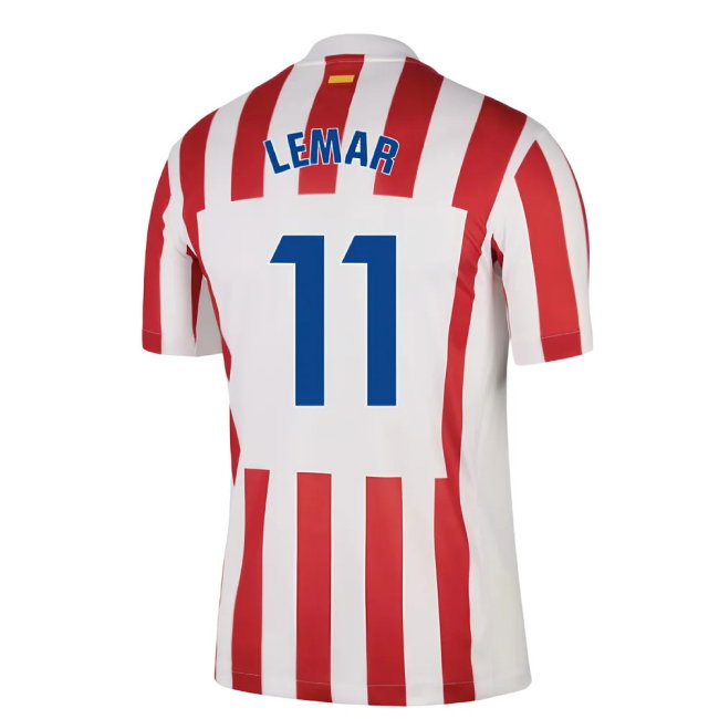 2025-2026 Atletico Madrid Home Shirt (Lemar 11)-SoccerKits Hub | Buy Soccer Jerseys Online