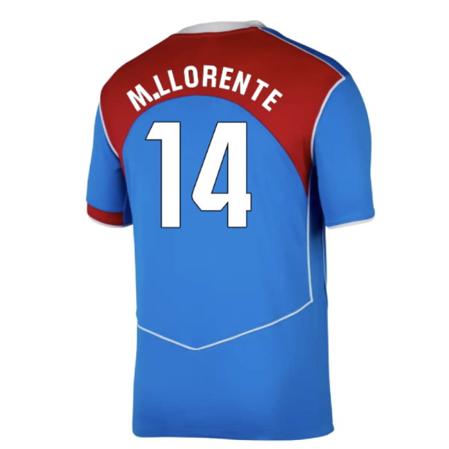 2025-2026 Atletico Madrid Third Shirt (M.Llorente 14)-SoccerKits Hub | Buy Soccer Jerseys Online