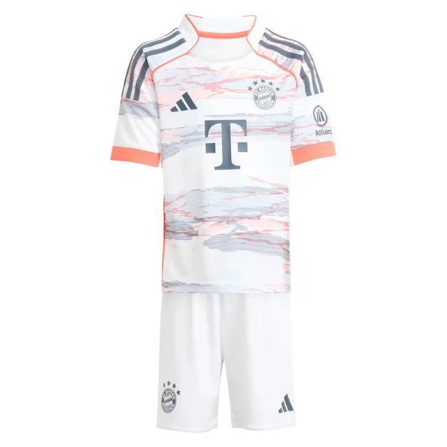 2025-2026 Bayern Munich Away Mini Kit (Aznou 49)-SoccerKits Hub | Buy Soccer Jerseys Online
