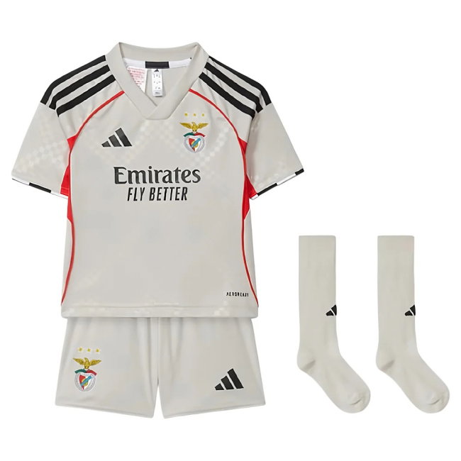 2025-2026 Benfica Away Mini Kit (A.Silva 4)-SoccerKits Hub | Buy Soccer Jerseys Online