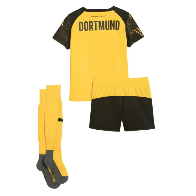 2025-2026 Borussia Dortmund Home Mini Kit (Rosicky 10)-SoccerKits Hub | Buy Soccer Jerseys Online