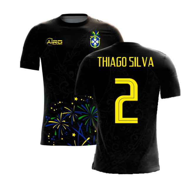 2025-2026 Brazil Third Concept Football Shirt (Thiago Silva 2)-SoccerKits Hub | Buy Soccer Jerseys Online