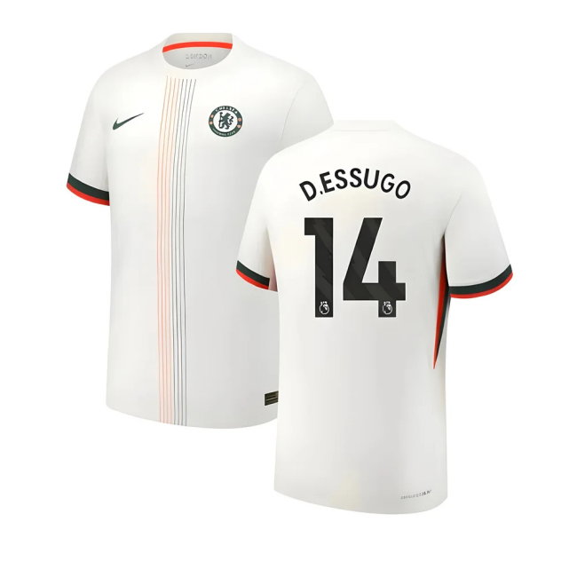 2025-2026 Chelsea Authentic Dri-Fit ADV Away Shirt (D.Essugo 14)-SoccerKits Hub | Buy Soccer Jerseys Online